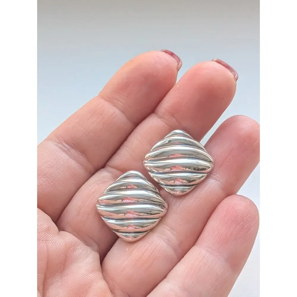David Yurman Square Cable Cufflinks in 925 Sterling Silver